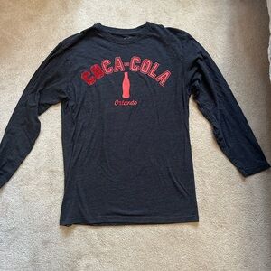 Coca-Cola Dark Grey Long Sleeve Shirt